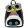 Loungefly POP Disney Pixar Wall-E Eve Boot Earth Day Backpack - Black