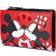 Loungefly Mickey and Minnie Mouse Love Flap Wallet - Red