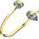 Swarovski Numina Bangle Bracelet - Gold/Grey/Transparent