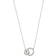 Edblad Eternal Orbit Necklace - Silver/Transparent