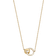Edblad Eternal Orbit Necklace - Gold/Transparent