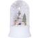 Star Trading Winter Dome Snowman White Julpynt 19cm