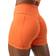 ICANIWILL Scrunch V-Shape Tight Shorts Women - Orange