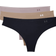 Under Armour Pure Stretch Thong 3-pack - Black/Beige