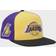 Mitchell & Ness Los Angeles Lakers On The Block Snapback Cap Sr