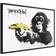 Artgeist Banana Gun In Black Poster 30x20cm