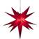 Konstsmide 3-D Star Red Julstjärna 60cm