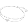 Swarovski Ortyx Bracelet - Silver/Transparent