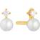 Sif Jakobs Adria Uno Piccolo Earrings - Gold/Pearls/Transparent