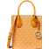 Michael Kors Mercer Extra-Small Logo and Leather Crossbody Bag - Yellow