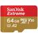 SanDisk Extreme microSDXC Class 10 UHS-I U3 V30 A2 170/80MB/s 64GB