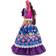 Barbie Dia De Muertos with Traditional Ruffle Dress Flower Crown & Calavera Face Paint