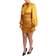 Dolce & Gabbana Women's Silk Stretch Sheath Bodycon Mini Dress - Yellow
