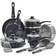 GreenLife Soft Grip Cookware Set with lid 16 Parts