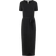 Object Short Sleeve Tie Band Maxi Dress