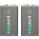 9V USB Rechargeable Smart Batteries 2pcs
