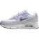 Nike Air Max 90 LTR PS - White/Violet Frost/Pure Platinum/Metallic Silver