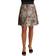 Dolce & Gabbana Mini Floral Print Jaquard Skirt