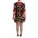 Dolce & Gabbana Dolce & Gabbana Floral Pink Lace A-Line Shift Mini Dress