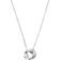 Michael Kors Interlocking Necklace - Silver/Transparent