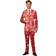 OppoSuits Mens Christmas Red Icons Light Up Suitmeister