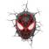 Marvel 3D LED Spider-Man Miles Morales Face Nattlampa