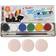 Eulenspiegel Face Metal Paint Box 6 Colours with a Brush