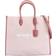 Michael Kors Mirella Signature MK Large Tote Bag - Dark Powder Blush Pink