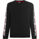 Moschino Men's Logo Tape Crew Sweatshirt - Black