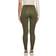 Urban Classics Women's Washed Faux Leather Trousers - Olive