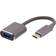 Deltaco USB-C 3.1 - USB-A OTG Adapter M-F 0.1m