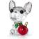 Swarovski Holiday Cheers French Bulldog Julgranspynt 3.8cm