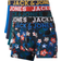 Jack & Jones JacBird Trunks 5-pack - Blue/Deep Teal