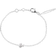 Drakenberg Sjölin Petite Star Bracelet - Silver/Topaz