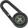 BigBuy Outdoor Compass Carabiner 144439