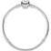 Pandora Heart Clasp Snake Chain Bracelet - Silver
