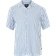Only & Sons Regular Fit Resort Collar Shirt - Aqua/Mountain Spring