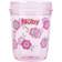 Nuby Drinking Cup With Handle And Straw-240ml - Pink