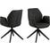 AC Design Furniture Aurelia Dark Grey/Black Köksstol 91cm 2st