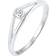 Elli Geo Engagement Ring - Silver/Diamond