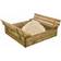 Nordic Play Sandbox with Benches & Cover 120x120cm