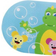 Teddykompaniet Bolibompa Dragon Bath Mat