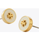 Tory Burch Kira Circle Stud Earring - Gold/White