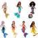 Disney Den lilla sjöjungfrun, Ariel med systrar, set med små dockor, samling med sju sjöjungfrudockor, leksaker inspirerade av filmen, HLX17