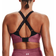 Under Armour Infinity High Heather Sports Bra - League Red