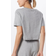Nike Women's Sportswear Essential Cropped T-shirt - Dark Grey Heather/Black