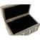 Dkd Home Decor Wood Aluminum Arabian Jewelry Box - Gold/Black