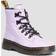 Dr. Martens Womens Combs Nylon Combat Boot Lilac 10M