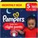 Pampers Baby-Dry Night Pants Size 5 160pcs