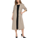 Only Long Trench Coat - White/Hummus